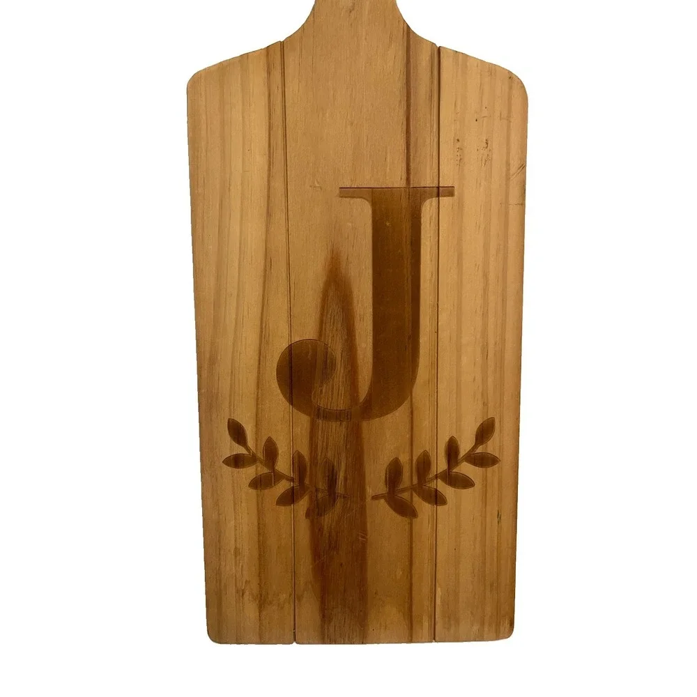 Cutting Board With Letter 